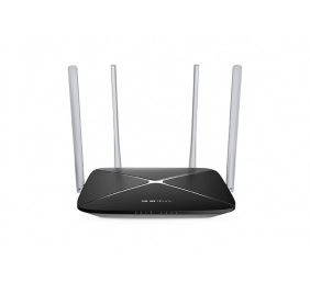 AC1200 Dual Band Wireless Router | AC12 | 802.11ac | 300+867 Mbit/s | 10/100 Mbit/s | Ethernet LAN (RJ-45) ports 3 | Mesh Support No | MU-MiMO No | No mobile broadband | Antenna type 4xFixed | No