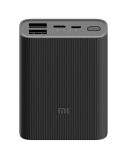 Xiaomi | 3 Ultra Compact | Mi Power Bank | 10000 mAh | USB-A, USB-C | Black