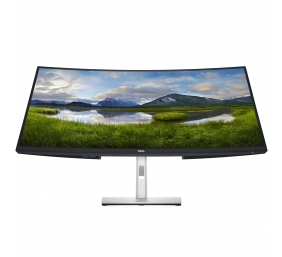 Dell Curved USB-C Monitor P3421W 34 ", IPS, WQHD, 3440 x 1440, 21:9, 8 ms, 300 cd/m², Silver/Black