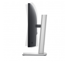 Dell Curved USB-C Monitor P3421W 34 ", IPS, WQHD, 3440 x 1440, 21:9, 8 ms, 300 cd/m², Silver/Black