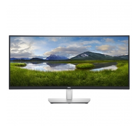Dell Curved USB-C Monitor P3421W 34 ", IPS, WQHD, 3440 x 1440, 21:9, 8 ms, 300 cd/m², Silver/Black