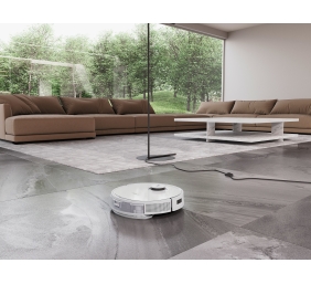 Ecovacs | Vacuum cleaner | DEEBOT T9+ | Wet&Dry | Operating time (max) 175 min | Lithium Ion | 5200 mAh | Dust capacity 0.42 L | 3000 Pa | White | Battery warranty 24 month(s)