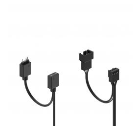 Fractal Design | Aspect 14 RGB PWM 3-pack | Black Frame | N/A