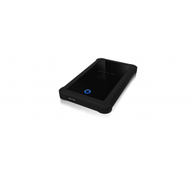 Raidsonic | ICY BOX | IB-233U3-B External enclosure for 2.5" SATA HDD/SSD with USB 3.0 interface and silicone protection sleeve | SATA I, II, III | USB 3.0 | 2.5"