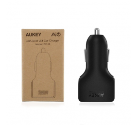 Aukey Car Charger CC-S3 2 x USB-A, 24 W