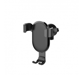 ColorWay | Metallic Gravity Holder For Smartphone | Adjustable | Clamp | Black | Fixation of the smartphone in one motion. Compact design, does not take up much space and does not obstruct the view. Soft coating, eliminates the appearance of scratches and