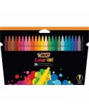 Bic Flomasteriai Felt Pens Color Up 24 spalvų rinkinys 499317