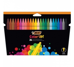 Bic Flomasteriai Felt Pens Color Up 24 spalvų rinkinys 499317