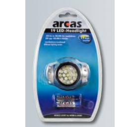 Arcas | Headlight | 19 LED | 4 light functions