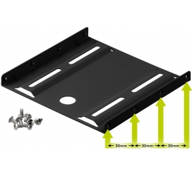 Goobay | 2.5" hard disk installation frame to 3.5"