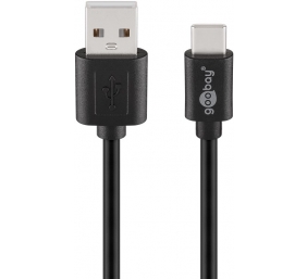 Goobay | USB 2.0 cable | USB-C to USB-A USB-C male | USB 2.0 male (type A)