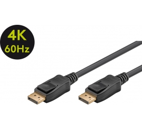 Goobay 65923 DisplayPort connector cable 1.2, gold-plated, 2m | Goobay | DP to DP | 2 m