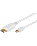 Goobay 52859 Mini DisplayPort adapter cable 1.2, gold-plated, 2m | Goobay | DP to mini-DP