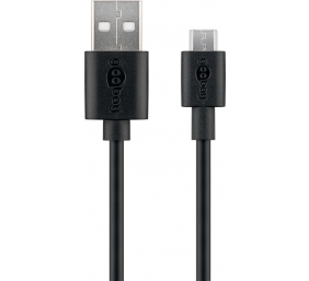 Goobay | Micro USB charging and sync cable | 46800 | USB-A to micro-USB USB 2.0 male (type A) | USB 2.0 micro male (type B)
