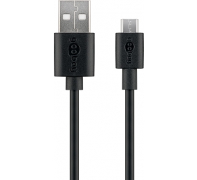 Goobay | 46800 | USB-A to micro-USB USB 2.0 male (type A) | USB 2.0 micro male (type B)