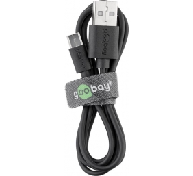 Goobay | Micro USB charging and sync cable | 46800 | USB-A to micro-USB USB 2.0 male (type A) | USB 2.0 micro male (type B)