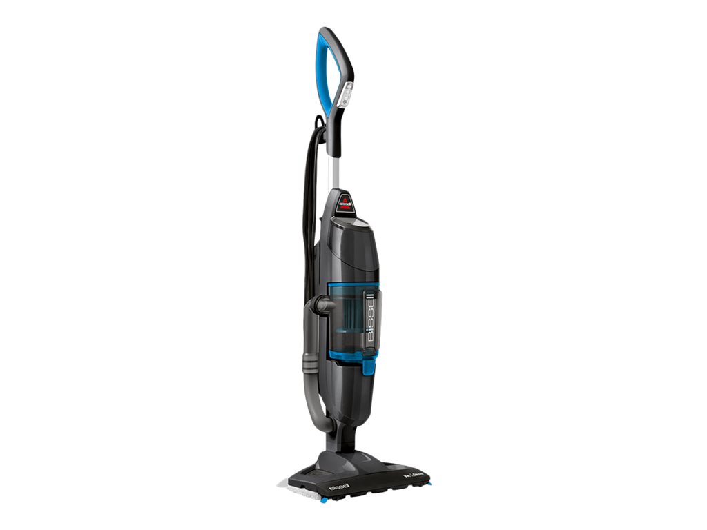 Bissell | Vacuum and steam cleaner | Vac & Steam | Power 1600 W | Steam pressure Not Applicable. Works with Flash Heater Technology bar | Water tank capacity 0.4 L | Blue/Titanium