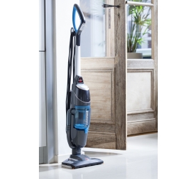 Bissell | Vacuum and steam cleaner | Vac & Steam | Power 1600 W | Steam pressure Not Applicable. Works with Flash Heater Technology bar | Water tank capacity 0.4 L | Blue/Titanium