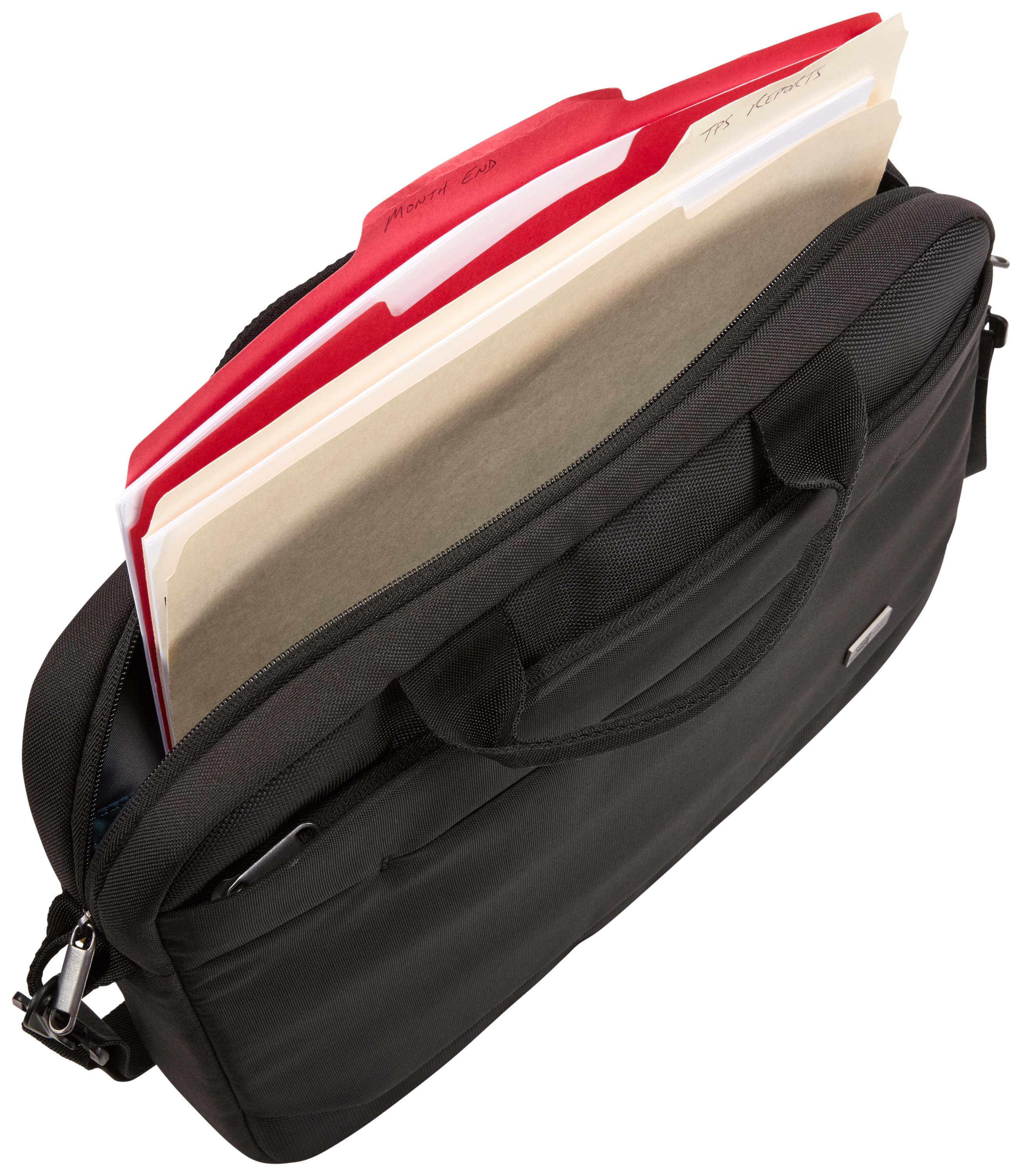 Case Logic | Advantage | Fits up to size 14 " | Messenger - Briefcase | Black | Shoulder strap