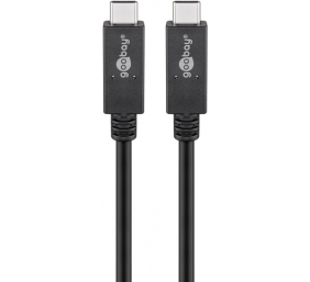 Goobay | 38873 USB-C cable (USB 3.2 generation 2x2, 5A) | USB-C to USB-C