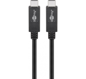 Goobay | 38873 USB-C cable (USB 3.2 generation 2x2, 5A) | USB-C to USB-C