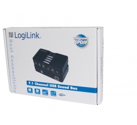 Logilink | USB sound box 7.1 8-channel | UA0099