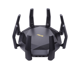 AX6000 Dual Band Router | RT-AX89X | 802.11ax | 4804+1300  Mbit/s | 10/100/1000 Mbit/s | Ethernet LAN (RJ-45) ports 8 | Mesh Support Yes | MU-MiMO Yes | Antenna type 8xExternal | 2xUSB 3.1 Gen 1