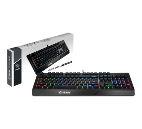MSI | VIGOR GK20 | Gaming keyboard | Wired | RGB LED light | US | Black