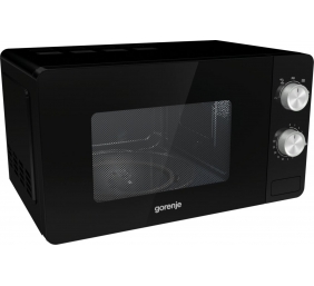 Gorenje | Microwave oven | MO20E1B | Free standing | 20 L | 800 W | Black