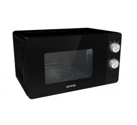 Gorenje | Microwave oven | MO20E1B | Free standing | 20 L | 800 W | Black