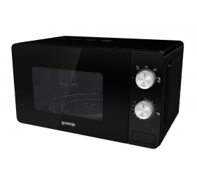 Gorenje | Microwave oven | MO20E1B | Free standing | 20 L | 800 W | Black