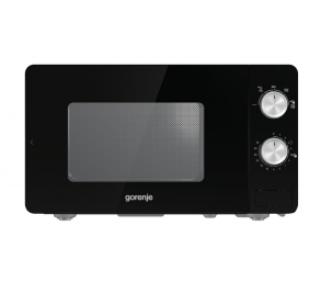 Gorenje | MO20E1B | Microwave oven | Free standing | 20 L | 800 W | Black