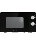 Gorenje | Microwave oven | MO20E1B | Free standing | 20 L | 800 W | Black
