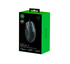 Žaidimų pelė Razer Naga X, Juoda