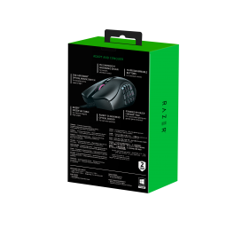 Žaidimų pelė Razer Naga X, Juoda