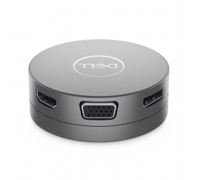Dell DA310 7-in-1 USB-C Jungčių stotelė, Silver