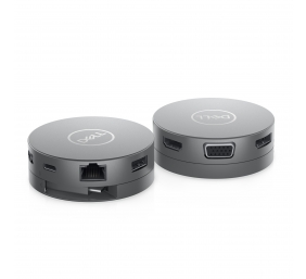 Dell DA310 7-in-1 USB-C Jungčių stotelė, Silver