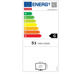 Allview 42ePlay6000-F/1 42" (107 cm) Full HD LED Smart Android TV