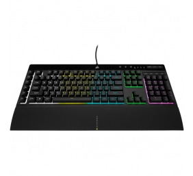 Corsair | Rubber Dome | Gaming Keyboard | K55 RGB PRO | Gaming keyboard | Wired | RGB LED light | US | Black