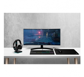 Corsair | Rubber Dome | Gaming Keyboard | K55 RGB PRO | Gaming keyboard | Wired | RGB LED light | US | Black