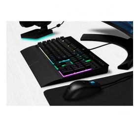Corsair | Rubber Dome | Gaming Keyboard | K55 RGB PRO | Gaming keyboard | Wired | RGB LED light | US | Black
