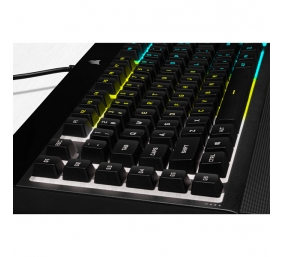 Corsair | Rubber Dome | Gaming Keyboard | K55 RGB PRO | Gaming keyboard | Wired | RGB LED light | US | Black