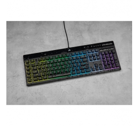 Corsair | Rubber Dome | Gaming Keyboard | K55 RGB PRO | Gaming keyboard | Wired | RGB LED light | US | Black