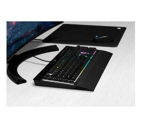 Corsair | Rubber Dome | Gaming Keyboard | K55 RGB PRO | Gaming keyboard | Wired | RGB LED light | US | Black