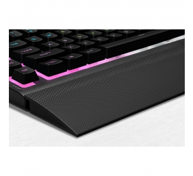 Corsair | Rubber Dome | Gaming Keyboard | K55 RGB PRO XT | Gaming keyboard | Wired | RGB LED light | US | Black