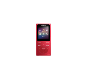 Sony Walkman NW-E394B MP3 Player, 8GB, Red Sony | MP3 Player | Walkman NW-E394B MP3 | Internal memory 8 GB | USB connectivity