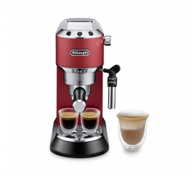 Delonghi Dedica Espresso Coffee Maker 	EC685.R Pump pressure 15 bar Built-in milk frother Semi-automatic 1300 W Red