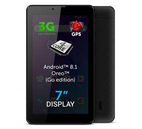 Allview AX503 7 " Black LCD Cortex-A7 Quad-Core 1.3 GB 8 GB Wi-Fi 3G Front camera 2 MP Bluetooth 4.0 Android 8.1