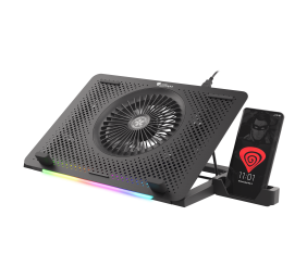 Genesis | Laptop Cooling Pad | OXID 450 | Black | 260 x 360 x 40 mm