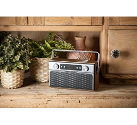 Camry | Bluetooth Radio | CR 1183 | 16 W | AUX in | Wooden